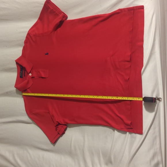 Men's large Ralph Lauren Red Polo - Picture 2 of 5